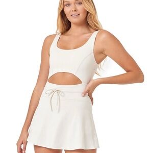 L*Space Cream Activewear Top